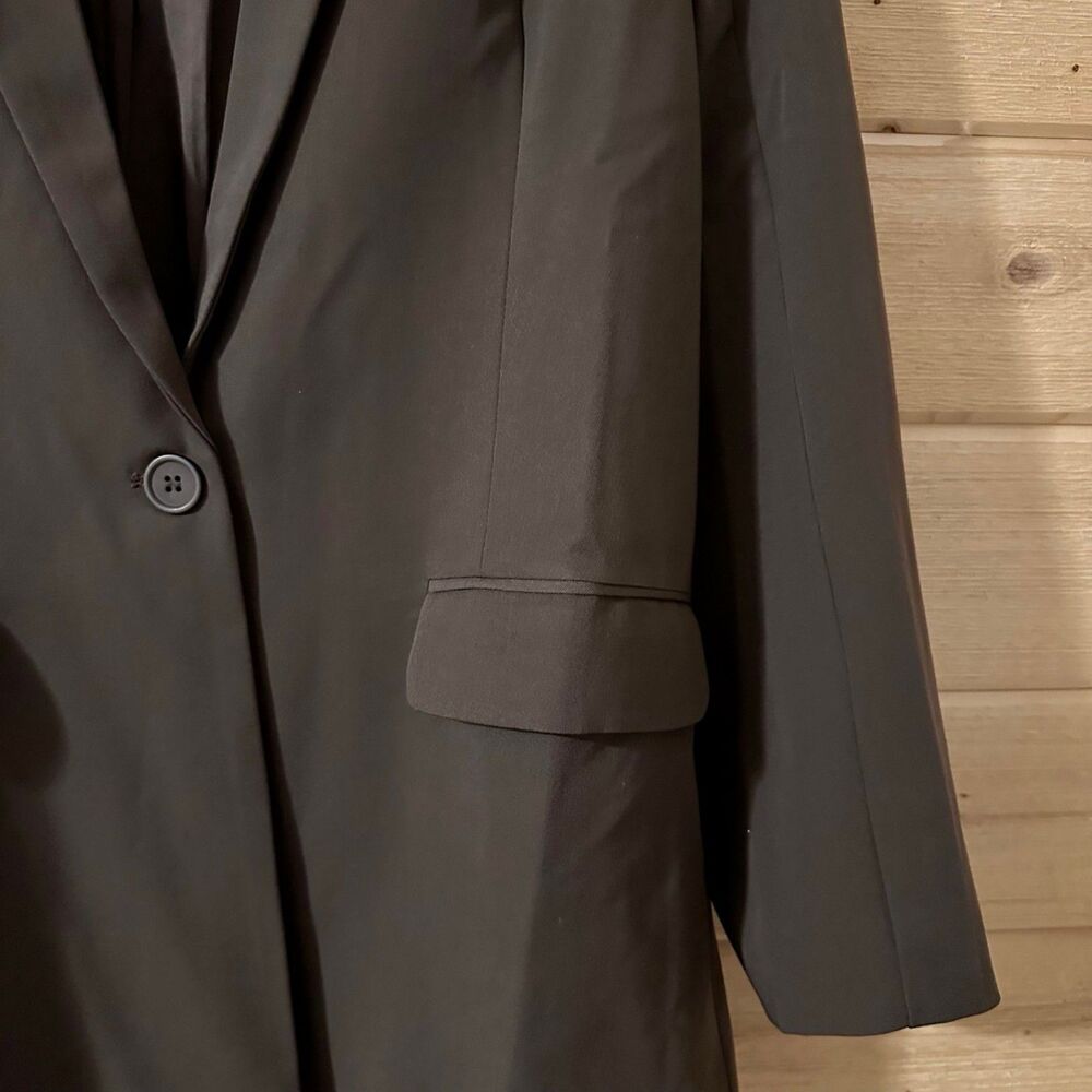 Glassons Relaxed Button Front Blazer in Susan Soil Brown NWOT - Picture 4 of 7